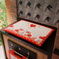 Housse de plaque de cuisson pour Saint-Valentin en impression numérique Amour