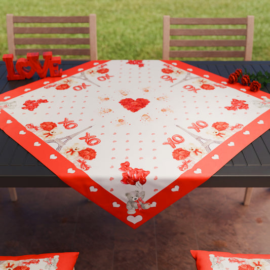 Centrotavola di San Valentino per Cucina in Stampa Digitale Amour