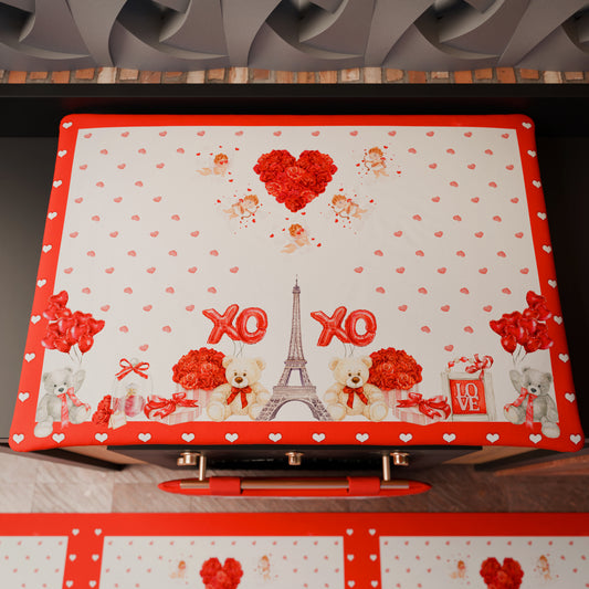 Coprifornello per San Valentino Coprifuochi Cucina in Stampa Digitale Amour