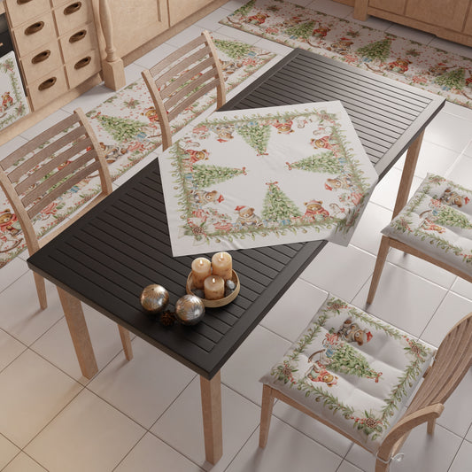 Centrotavola Natalizio per Cucina in Stampa Digitale Xmas Bears