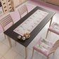 Chemin de table de Noël, chemin de table de Noël, nappe chemin de table de Noël, chemin de table de cuisine Gnome Rose