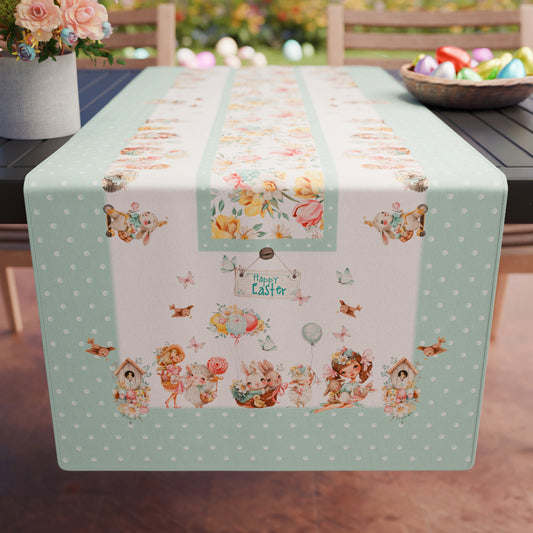 Runner Tavola Pasqua, Tovaglia Runner Pasqua, Runner Cucina Dolly