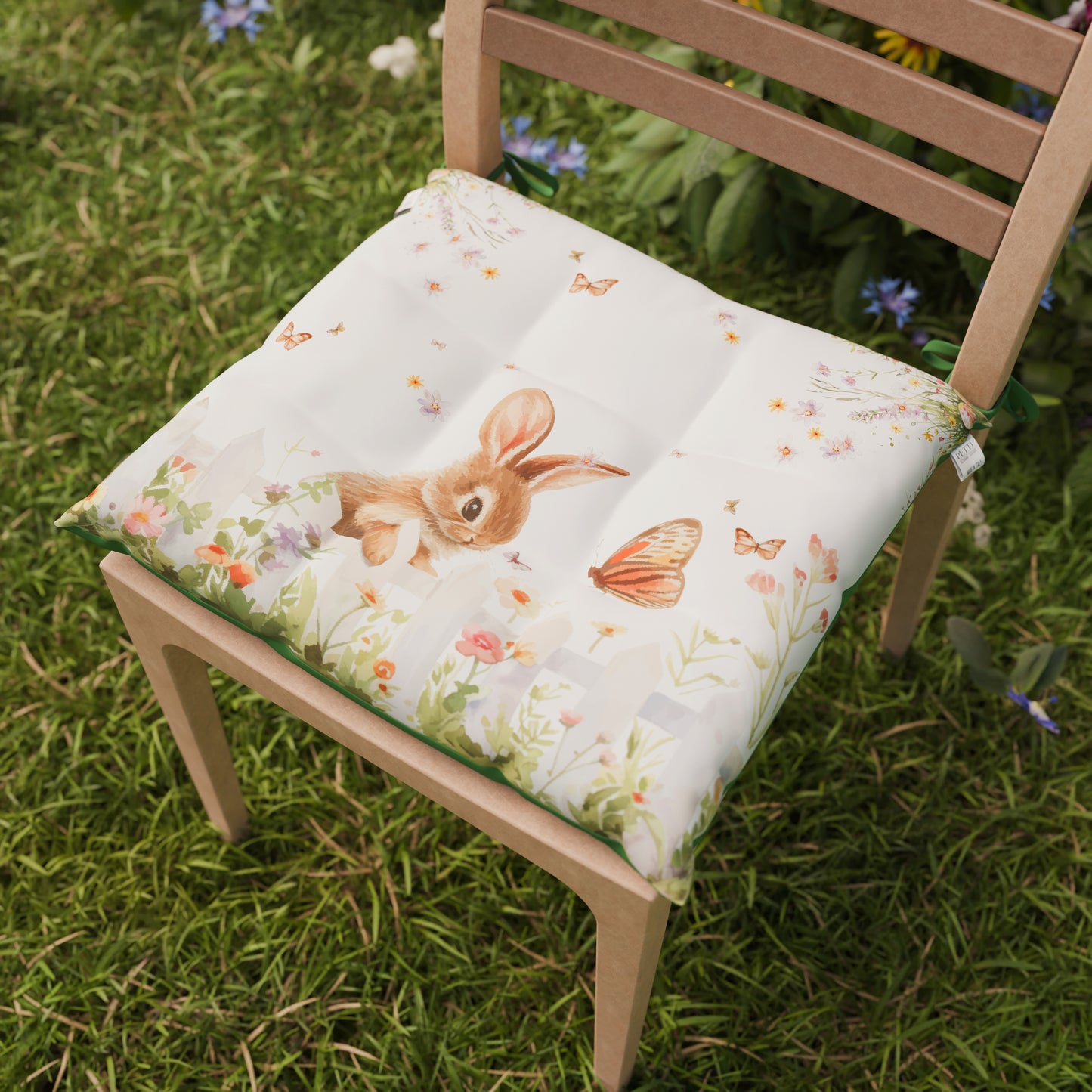 Coussins de Pâques pour Chaises Housses de Chaise Pâques 6 Pièces Garden