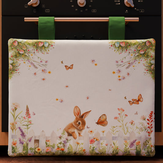 Copriforno Pasqua per Cucina in Stampa Digitale Garden