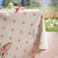 Nappe de Pâques anti-taches, Protège-table de cuisine Pâques Lapin Rose