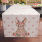 Runner Tavola Pasqua, Tovaglia Runner Pasqua, Runner Cucina Pink Rabbit