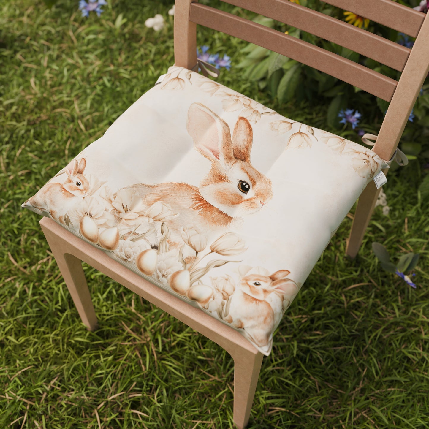 Cuscini Pasqua per Sedie Coprisedia Pasqua 6 Pezzi Sweet Easter