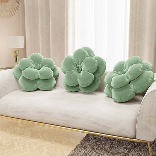 Cuscino Arredo Fiore Salvia