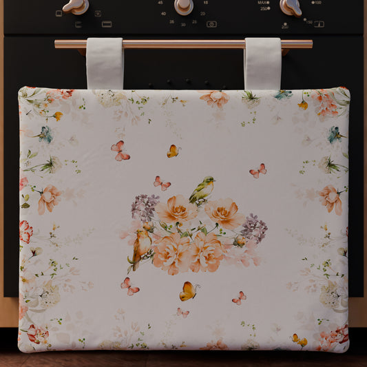 Copriforno per Cucina in Stampa Digitale Floreale 06 1pz