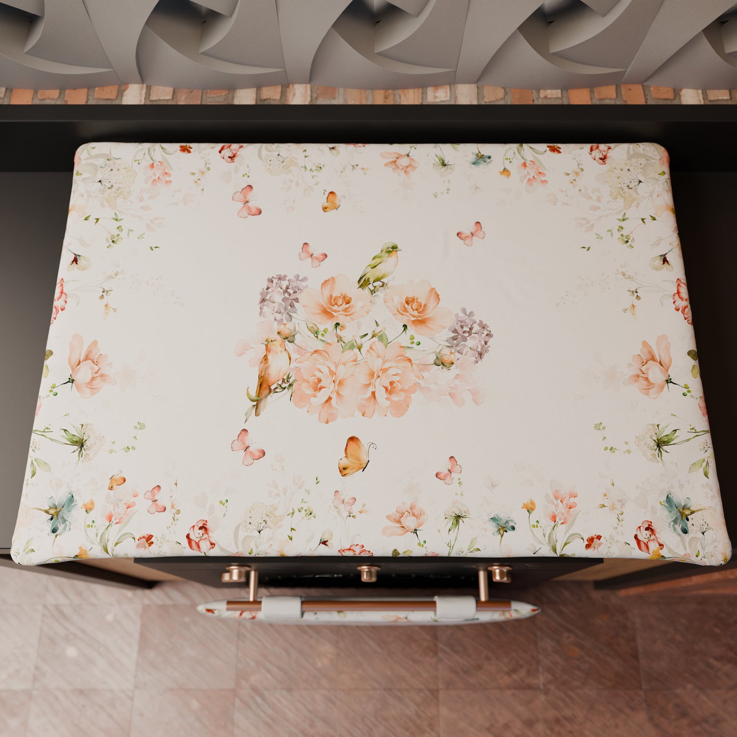 Housse de plaque de cuisson en impression numérique Floral 06 1pz 50x70cm