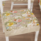 Coprisedia con Elastico Floreale-06 Tortora | Stampa 4K | Set 2 o 6 Pz