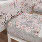 Coprisedia con Elastico Floreale-17 Grigio Scuro | Stampa 4K | 2 o 6 Pz