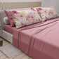 Lenzuola in Cotone, Completo Letto con Federe in Stampa Digitale Floreale F2