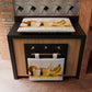 Copriforno per Cucina in Stampa Digitale Fruit - Cocco e Banana