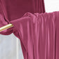 Tenda a Pannello in Velluto per Interni con Anelli, 140x280 cm, Fucsia