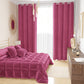 Tenda a Pannello in Velluto per Interni con Anelli, 140x280 cm, Fucsia