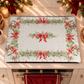 Coprifornello Natalizio Coprifuochi Cucina in Stampa Digitale Ghirlanda Natale