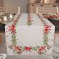 Chemin de table de Noël, Chemin de table de Noël, Nappe chemin de table de Noël, Chemin de table de cuisine Guirlande de Noël
