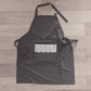 Tablier de Cuisine en Coton avec Dentelle Sangallo Mauve