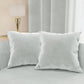 Cushions, Sofa Cushion Covers, Furnishing Cushions in Light Gray Velvet 2pcs