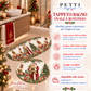 Tappeto Bagno Stampa Digitale Natalizio Forma Ovale Sweet Santa