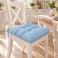 Coussins pour Chaises de Cuisine, Couvre-Chaises 6 Pièces Bleu Ciel