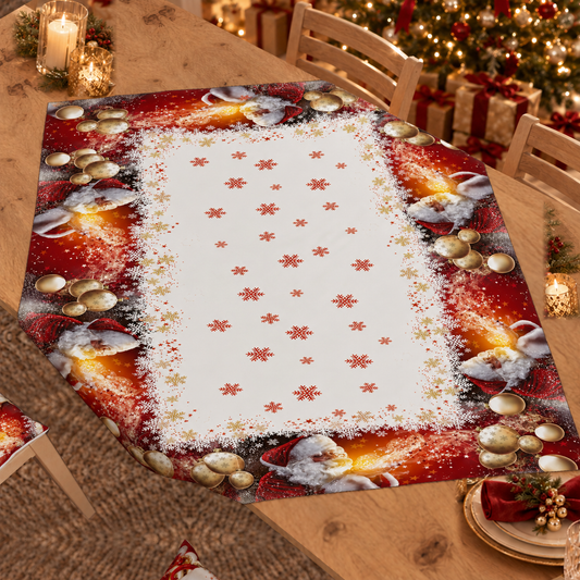 Centrotavola Natalizio per Cucina in Stampa Digitale Babbo Natale