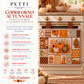 Copriforno per Cucina in Stampa Digitale Autumn