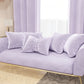 Coussins décoratifs en velours 2 pcs, coussins de canapé lilas