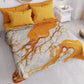 Couvre-lit d'été, Couverture légère, Draps de couvre-lit effet orange - AURANGE