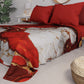 Copriletto Estivo, Coperta Leggera, Lenzuola Copriletto Effetto Rosso - BLOODY