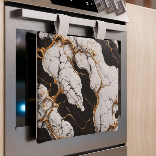 Copriforno Elegante Moderno Effetto Marmo Gildenite