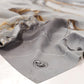 Nappe anti-taches effet marbre élégante gris clair - GRAFYLUX