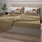 Draps de Noël en Coton, Parure de Lit avec Taies d'Oreiller en Impression Numérique Ourson 01