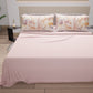 Draps en coton, Parure de lit avec taies d'oreiller en impression numérique Palmwater Poudre
