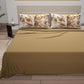 Draps en coton, Parure de lit avec taies d'oreiller en impression numérique Palmwater Boue