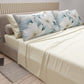Cotton Sheets, Bed Set with Marble 01 Digital Print Pillowcases