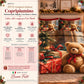 Copripiumini in Stampa Digitale Natalizi Teddy Red
