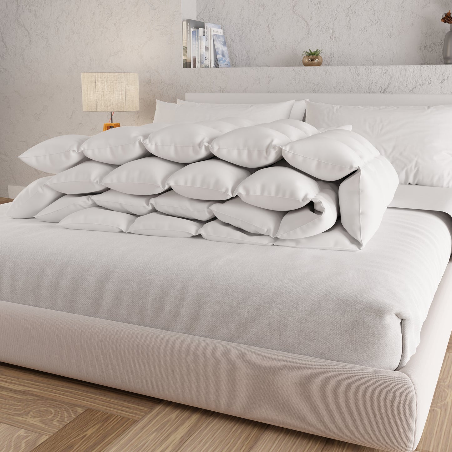 Duvet en microfibre 4 saisons pour housse de couette