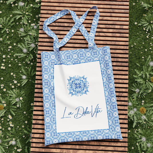 Borsa Shopper Donna, Borsa Spesa Riutilizzabile, Borsa Tote, Dolce Vita