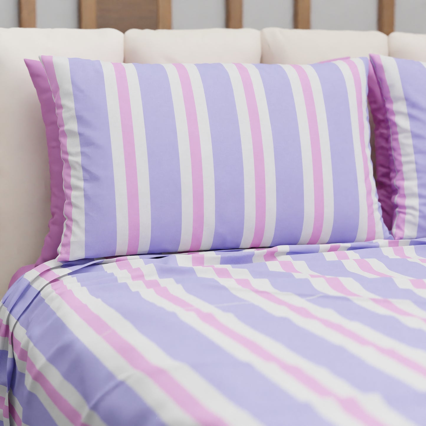 Copriletto Estivo, Coperta Leggera, con Federe Mille Righe 10