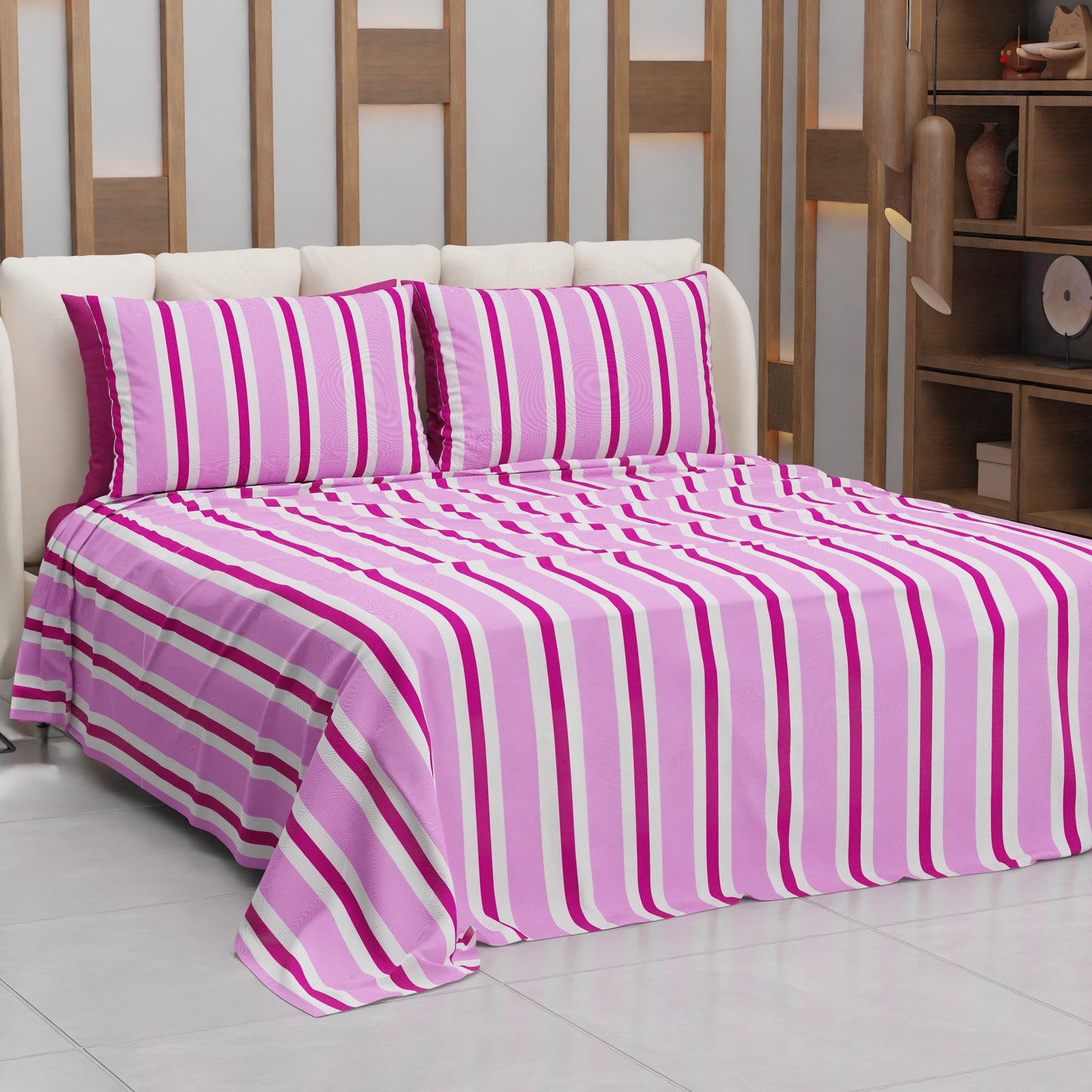 Copriletto Estivo, Coperta Leggera, con Federe Mille Righe 12
