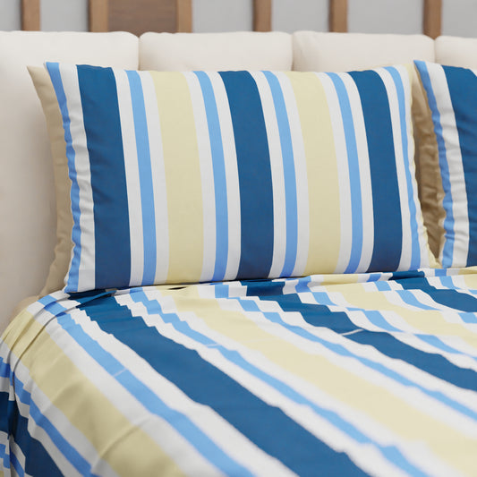 Copriletto Estivo, Coperta Leggera, con Federe Mille Righe 19