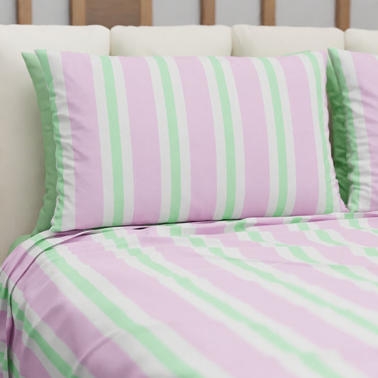 Copriletto Estivo, Coperta Leggera, con Federe Mille Righe 15