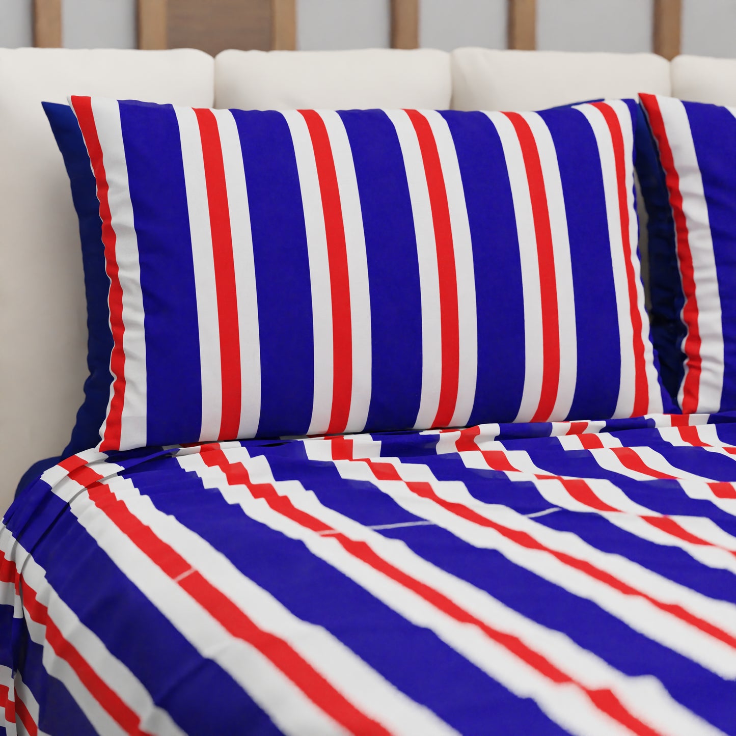Copriletto Estivo, Coperta Leggera, con Federe Mille Righe 14
