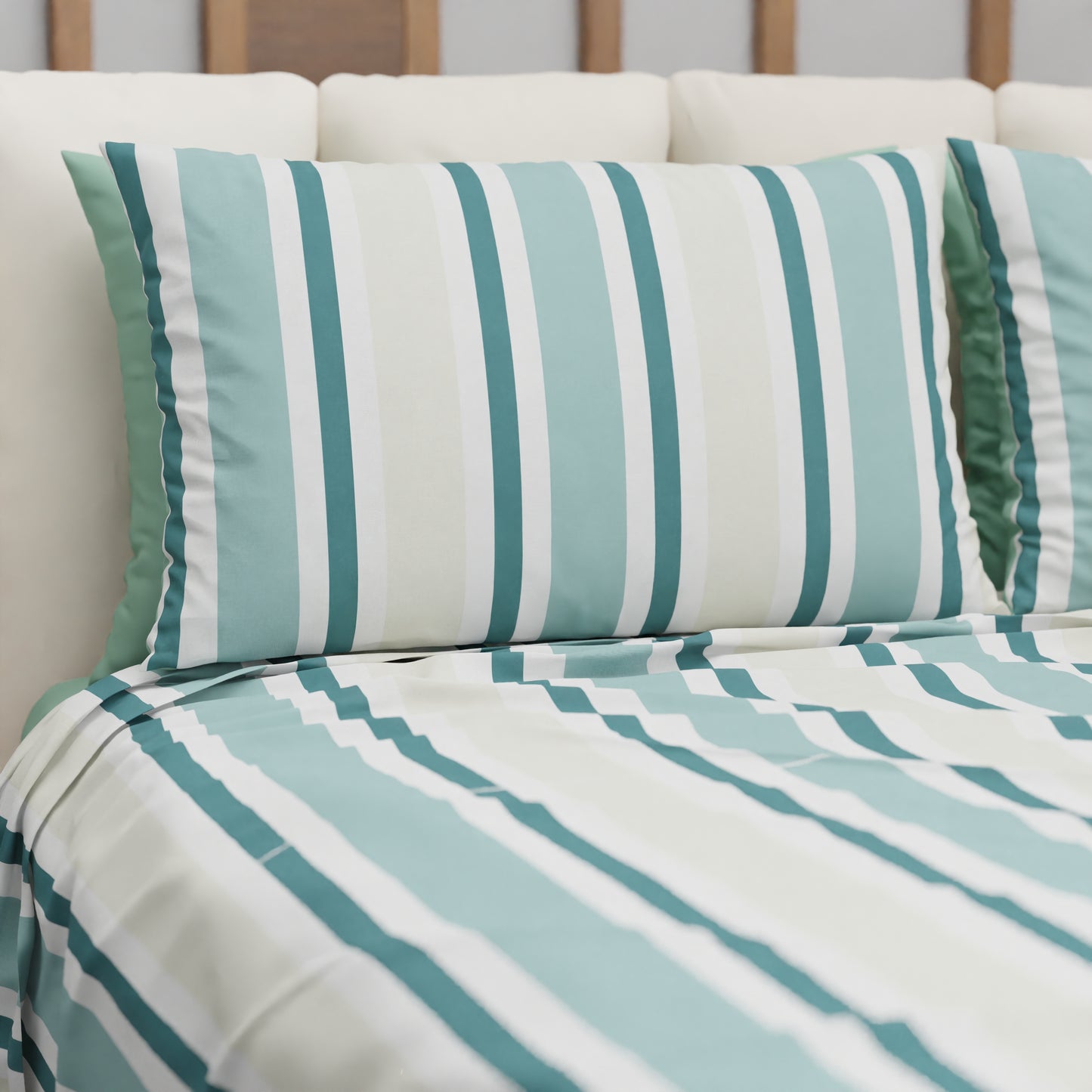 Copriletto Estivo, Coperta Leggera, con Federe Mille Righe 25