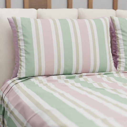 Copriletto Estivo, Coperta Leggera, con Federe Mille Righe 29