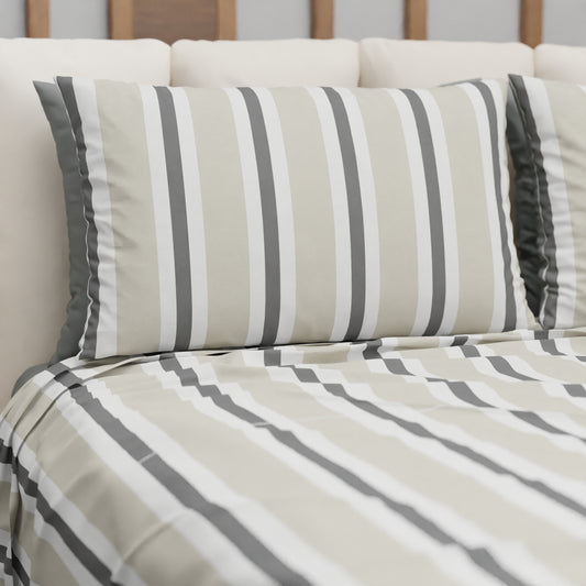 Copriletto Estivo, Coperta Leggera, con Federe Mille Righe 31