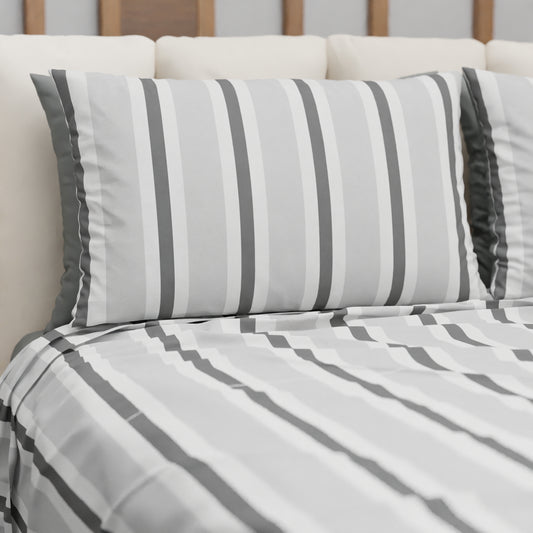 Copriletto Estivo, Coperta Leggera, con Federe Mille Righe 32