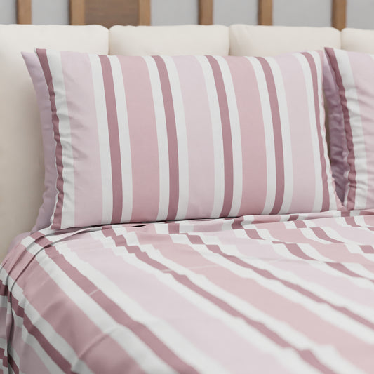 Copriletto Estivo, Coperta Leggera, con Federe Mille Righe 35